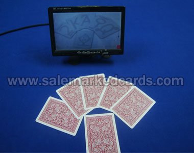 Infrared camera to see IR cards